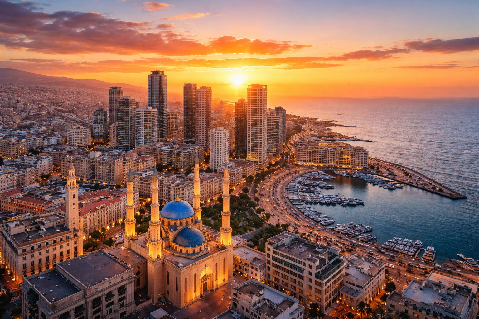 Beirut skyline
