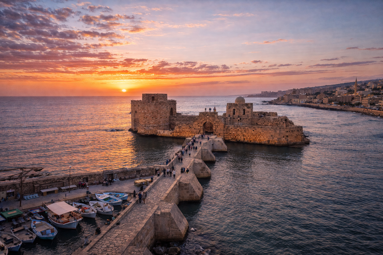 Sidon sea castle